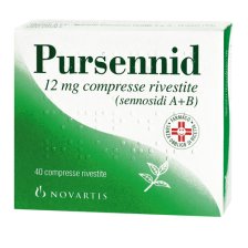 PURSENNID*40 cpr riv 12 mg PURSENNID*40 cpr riv 12 mg