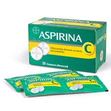 ASPIRINA C*20 cpr eff 400 mg + 240 mg ASPIRINA C*20 cpr eff 400 mg + 240 mg