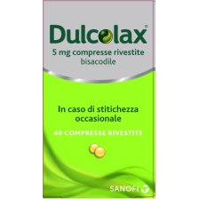 DULCOLAX*40 cpr riv 5 mg DULCOLAX*40 cpr riv 5 mg