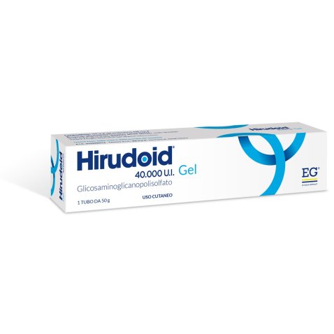 HIRUDOID*gel derm 50 g 40.000 UI HIRUDOID*gel derm 50 g 40.000 UI