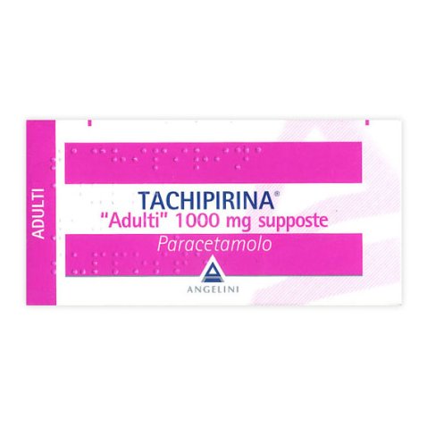 TACHIPIRINA*AD 10 supp 1.000 mg TACHIPIRINA*AD 10 supp 1.000 mg
