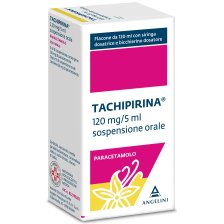 TACHIPIRINA*orale sosp 120 ml 120 mg/5 ml + adattatore + siringa dosatrice + bicchierino dosatore gusto vaniglia caramello