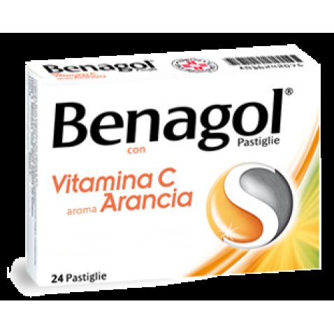 BENAGOL VITAMINA C*24 pastiglie arancia