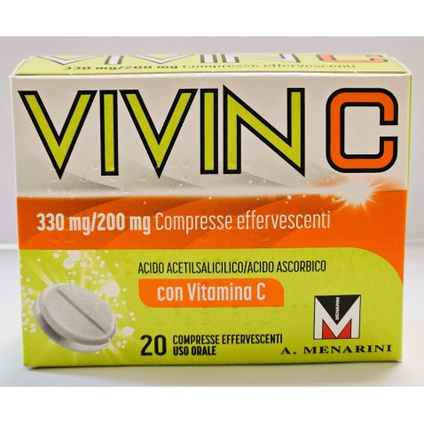 VIVIN C*20 cpr eff 330 mg + 200 mg VIVIN C*20 cpr eff 330 mg + 200 mg