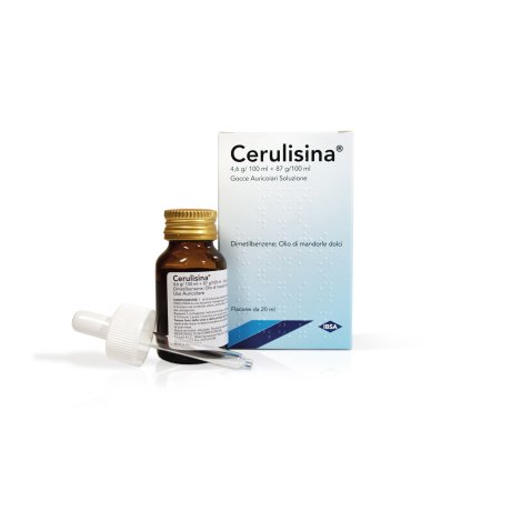 CERULISINA*gtt oto 20 ml 4,6 g/100 ml + 87 g/100 ml CERULISINA*gtt oto 20 ml 4,6 g/100 ml + 87 g/100 ml