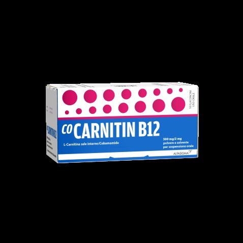 COCARNITIN B12*orale sosp 10 flaconcini 10 ml 500 mg + 2 mg COCARNITIN B12*orale sosp 10 flaconcini 10 ml 500 mg + 2 mg