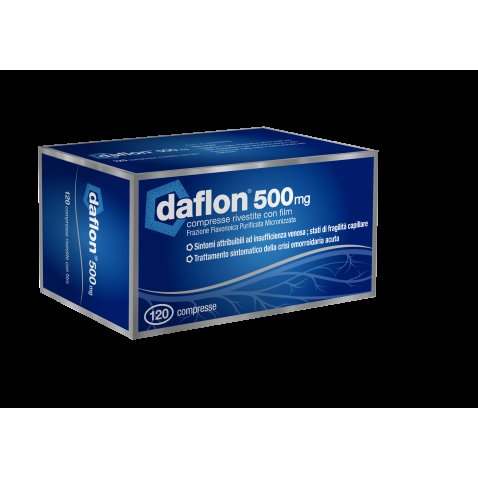 DAFLON*120 cpr riv 500 mg DAFLON*120 cpr riv 500 mg
