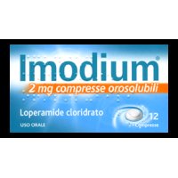 IMODIUM*12 cpr orosolubili 2 mg