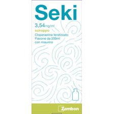 SEKI*scir 200 ml 3,54 mg/ml con bicchiere dosatore