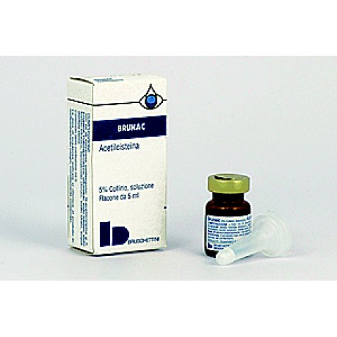 BRUNAC*collirio 5 ml 5%