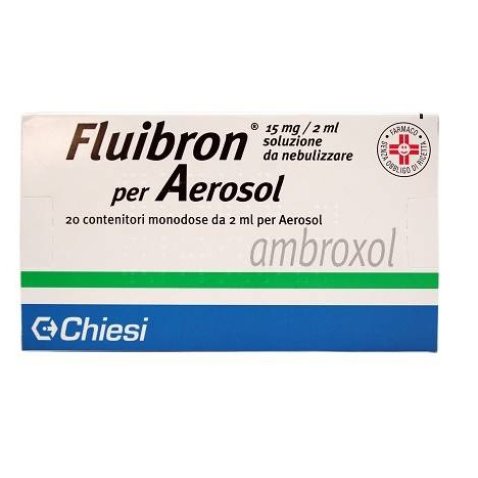 FLUIBRON*soluz nebul 20 fiale 15 mg 2 ml FLUIBRON*soluz nebul 20 fiale 15 mg 2 ml