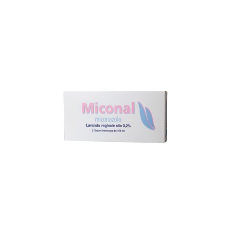MICONAL*lav vag 5 flaconi 150 ml 0,2% MICONAL*lav vag 5 flaconi 150 ml 0,2%
