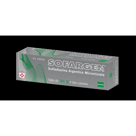 SOFARGEN*crema derm 30 g 1% SOFARGEN*crema derm 30 g 1%