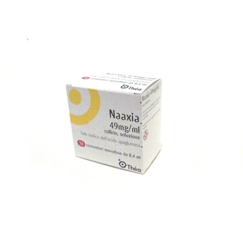 NAAXIA*30 monodosi collirio 0,4 ml 4,9% NAAXIA*30 monodosi collirio 0,4 ml 4,9%