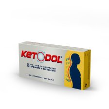 KETODOL*20 cpr 25 mg + 200 mg