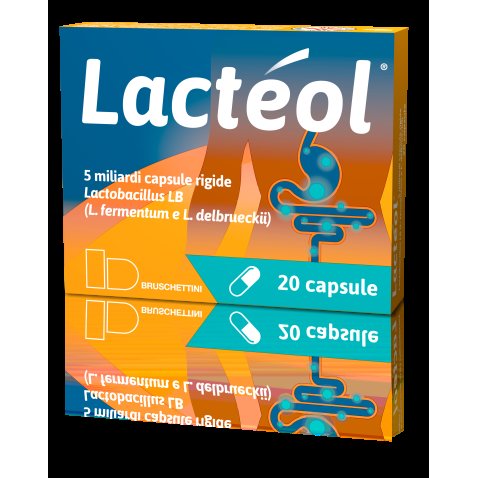 LACTEOL*20 cps 5 mld LACTEOL*20 cps 5 mld