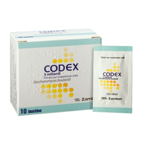 CODEX*10 bust polv orale 5 mld 250 mg CODEX*10 bust polv orale 5 mld 250 mg