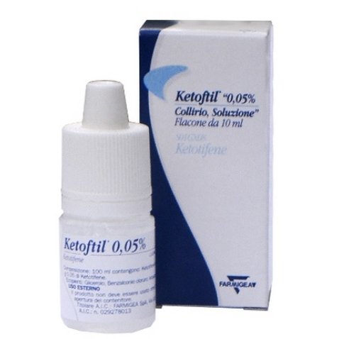 KETOFTIL*collirio 10 ml 0,5 mg/ml