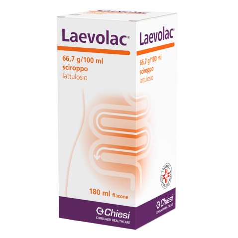 LAEVOLAC*sciroppo 180 ml 66,7 g/100 ml flacone LAEVOLAC*sciroppo 180 ml 66,7 g/100 ml flacone
