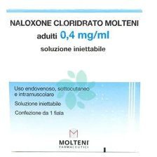 NALOXONE CLORIDRATO (MOLTENI)*AD 1 fiala 0,4 mg 1 ml NALOXONE CLORIDRATO (MOLTENI)*AD 1 fiala 0,4 mg 1 ml