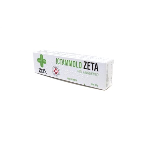 ICTAMMOLO (ZETA FARMACEUTICI)*ung derm 30 g 10% ICTAMMOLO (ZETA FARMACEUTICI)*ung derm 30 g 10%