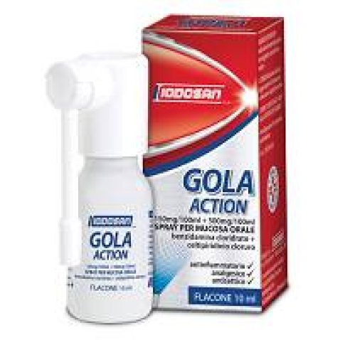 GOLA ACTION*spray mucosa orale 0,15% + 0,5% GOLA ACTION*spray mucosa orale 0,15% + 0,5%