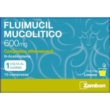 FLUIMUCIL MUCOLITICO*10 cpr eff 600 mg FLUIMUCIL MUCOLITICO*10 cpr eff 600 mg