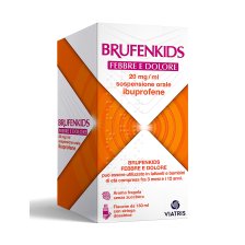 BRUFENKIDS FEBBRE E DOLORE*orale sosp 150 ml 20 mg/ml BRUFENKIDS FEBBRE E DOLORE*orale sosp 150 ml 20 mg/ml