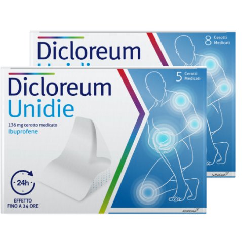 DICLOREUM UNIDIE*5 cerotti medicati 136 mg