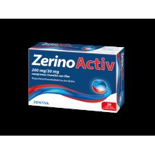 ZERINOACTIV*20 cpr 200 mg + 30 mg
