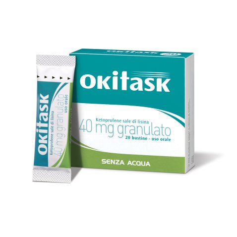 OKITASK*orale grat 20 bust 40 mg OKITASK*orale grat 20 bust 40 mg