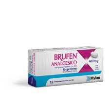 BRUFEN ANALGESICO*12 cpr riv 400 mg BRUFEN ANALGESICO*12 cpr riv 400 mg