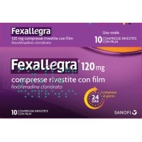 FEXALLEGRA*10 cpr riv 120 mg FEXALLEGRA*10 cpr riv 120 mg