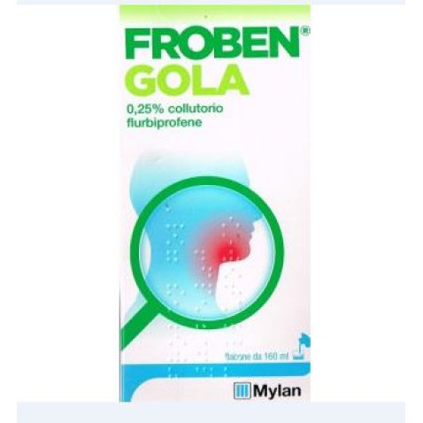 FROBEN GOLA*collutorio 160 ml 0,25% FROBEN GOLA*collutorio 160 ml 0,25%
