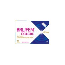 BRUFEN DOLORE*orale grat 24 bust 40 mg BRUFEN DOLORE*orale grat 24 bust 40 mg