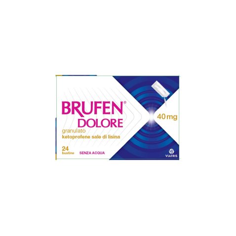 BRUFEN DOLORE*orale grat 24 bust 40 mg