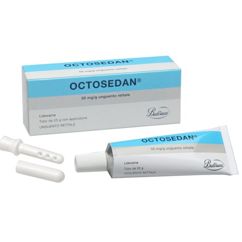 OCTOSEDAN*ung rett 25 g 50 mg/g