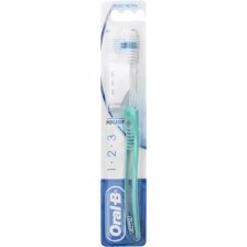 ORALB 123 INDICATOR SPAZZOLINO MANUALE SETOLE 40 MEDIE ORALB 123 INDICATOR SPAZZOLINO MANUALE SETOLE 40 MEDIE