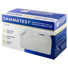 CONTENITORE STERILE PER LA RACCOLTA URINA GAMMASI 24H 2500 ML GAMMADIS