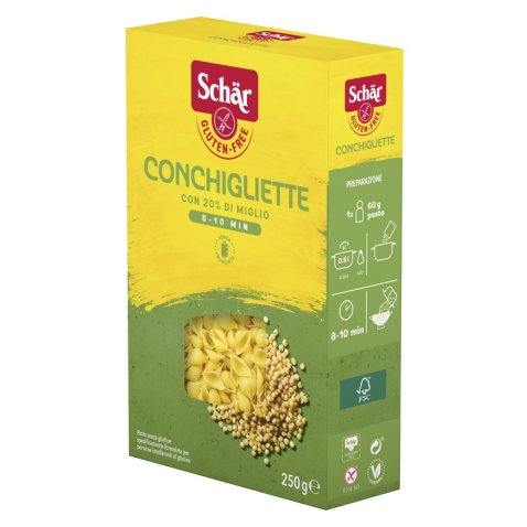 SCHAR CONCHIGLIETTE 250 G SCHAR CONCHIGLIETTE 250 G