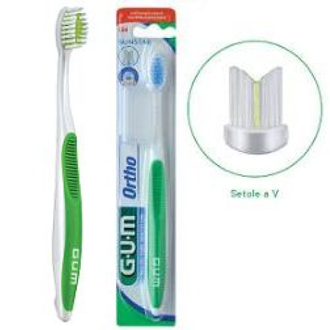 GUM ORTHO SPAZZOLINO ORTODONTICO GUM ORTHO SPAZZOLINO ORTODONTICO