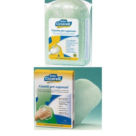 CICCARELLI GUANTO PRESAPONATO 10 PEZZI CICCARELLI GUANTO PRESAPONATO 10 PEZZI