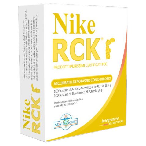 NIKE RCK ASCORBATO POTASSIO + RIBOSIO 200 BUSTINE 45,30 G NIKE RCK ASCORBATO POTASSIO + RIBOSIO 200 BUSTINE 45,30 G