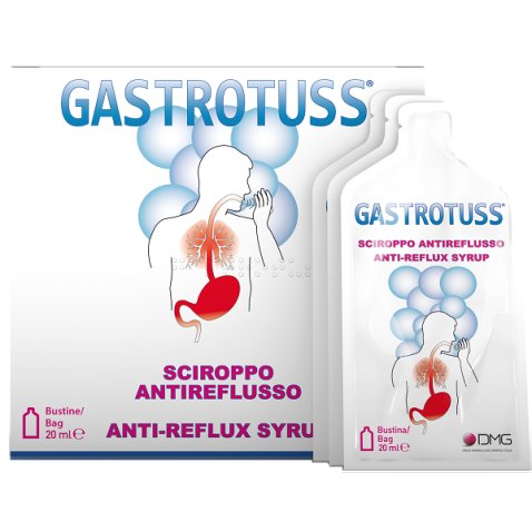 SCIROPPO ANTIREFLUSSO GASTROTUSS 25 BUSTINE MONODOSE 20 ML SCIROPPO ANTIREFLUSSO GASTROTUSS 25 BUSTINE MONODOSE 20 ML