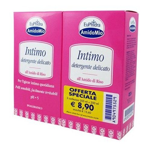EUPHIDRA ABBINATA INTIMO DETERGENTE DELICATO 200 ML + 200 ML