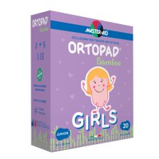 CEROTTO OCULARE PER ORTOTTICA ORTOPAD GIRLS M 5,4X7,6 20 PEZZI CEROTTO OCULARE PER ORTOTTICA ORTOPAD GIRLS M 5,4X7,6 20 PEZZI