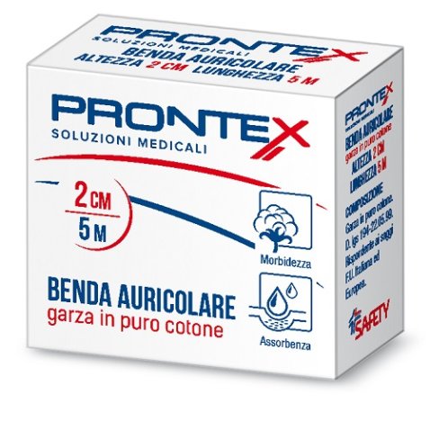 PRONTEX BENDA AURICOLARE 2 CM PRONTEX BENDA AURICOLARE 2 CM