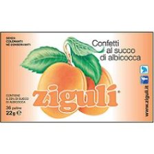 ZIGULI ALBICOCCA 36 PALLINE 22 G ZIGULI ALBICOCCA 36 PALLINE 22 G