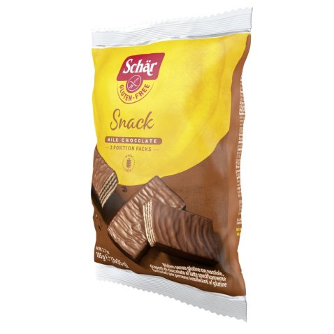SCHAR SNACK CON CIOCCOLATO AL LATTE E NOCCIOLE 3 WAFER X 35G SCHAR SNACK CON CIOCCOLATO AL LATTE E NOCCIOLE 3 WAFER X 35G
