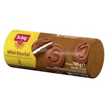 SCHAR MINI SORRISI CON CREMA AL LATTE 100 G SCHAR MINI SORRISI CON CREMA AL LATTE 100 G